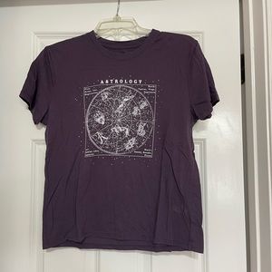 Purple astrology tee